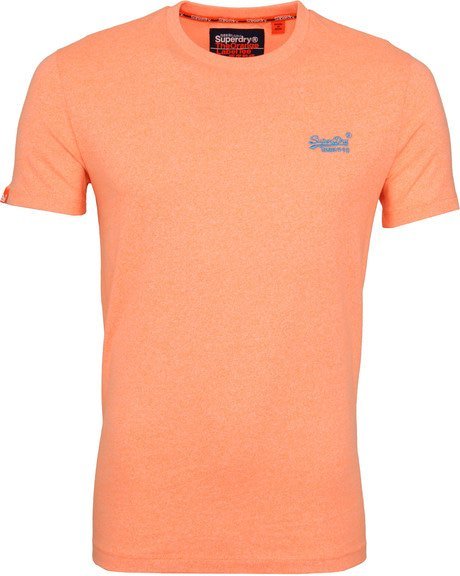 Superdry T-Shirt Fluro Oranje