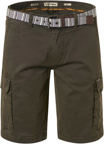 No-Excess Short Garment Dyed Olive