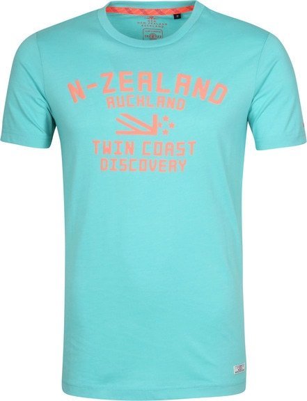 NZA Tauranga T-Shirt Ocean Blue