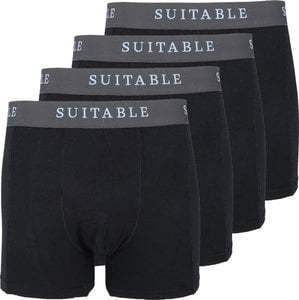 Suitable Bamboe Boxershorts 4-Pack Zwart